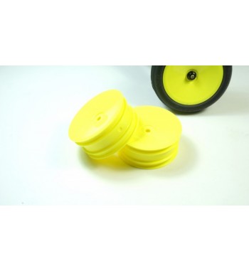 TPRO 1/10 2WD Off Road Front Dish Wheel yellow 12mm(4)