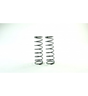 SWORKz 1/8 Series Black Competition Front Shock Spring (M3-Dot)(75X1.6X9.0) (2)