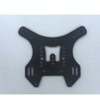 SWORKz S35-3 Carbon Rear Shock Plate "by RC Carbon Cavalieri"