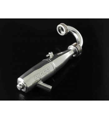 PICCO Complete Exhaust Polished EFRA 2166 Off Road