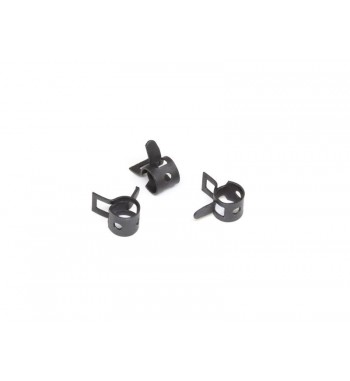 SMJ FUEL TUBE CLAMP (Black/3pcs)