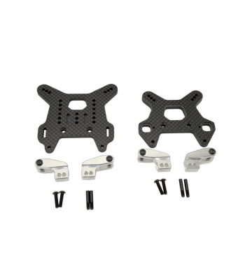 SWORKz S35-4/e EVO Series F/R Lay Down Shock Tower System