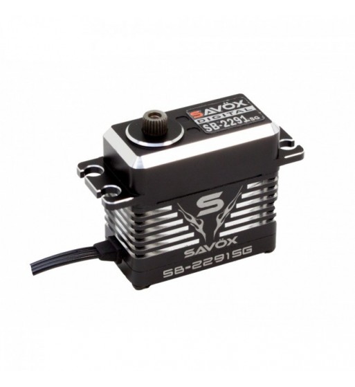 SAVÖX 2291SG Standard Size Digital Brushless Servo Aluminium Case 8,4V